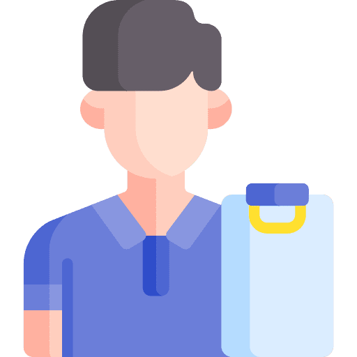 a man holding a bag