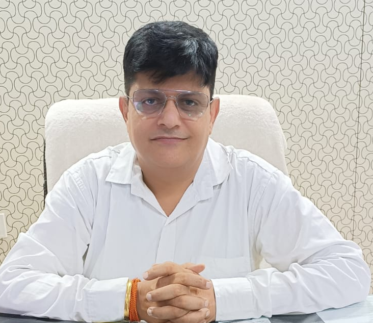 Director Anil Choudhary of Hartron Skill Centre Kaithal