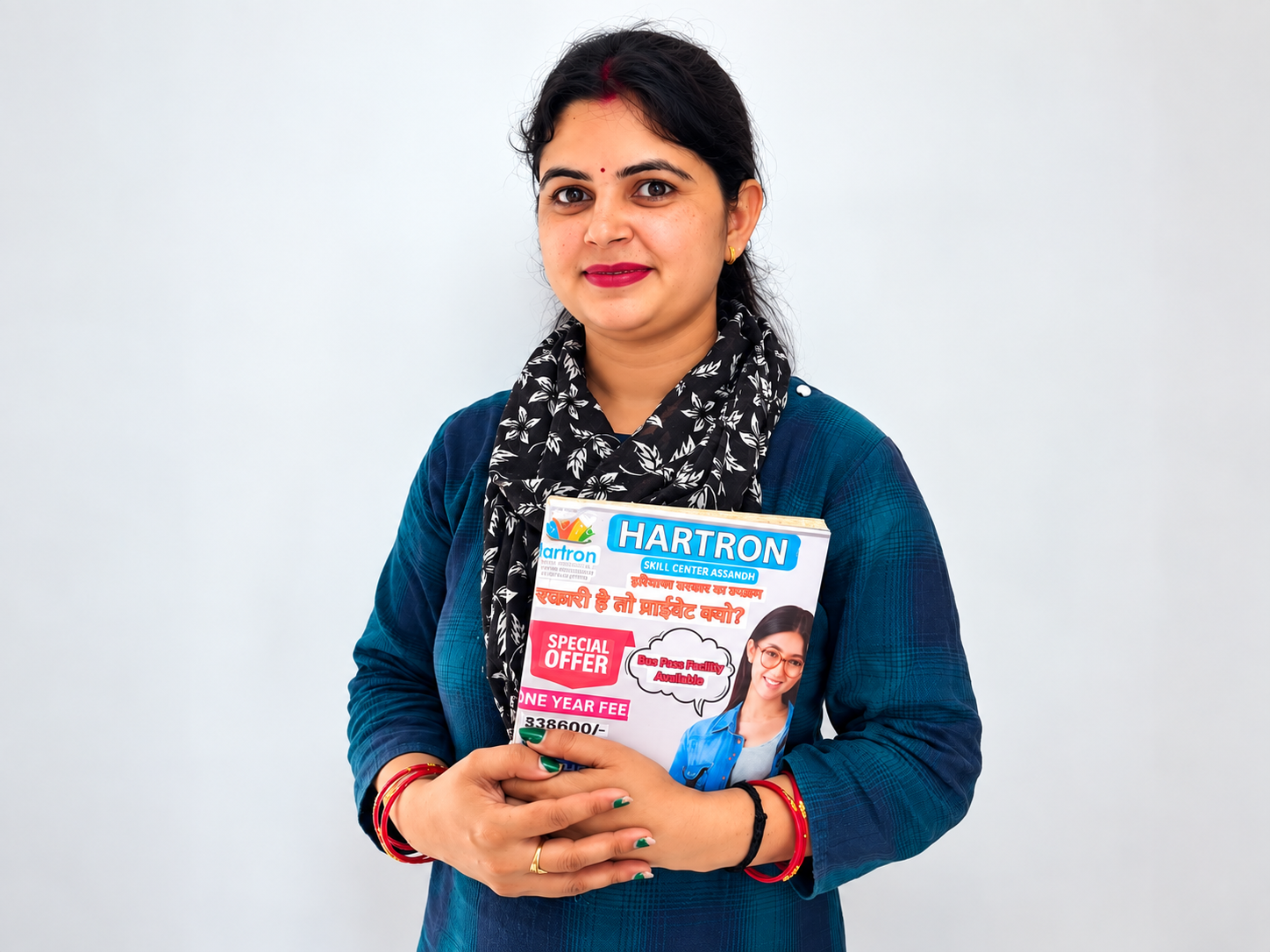 Student learning at HARTRON Skill Centre Kaithal
